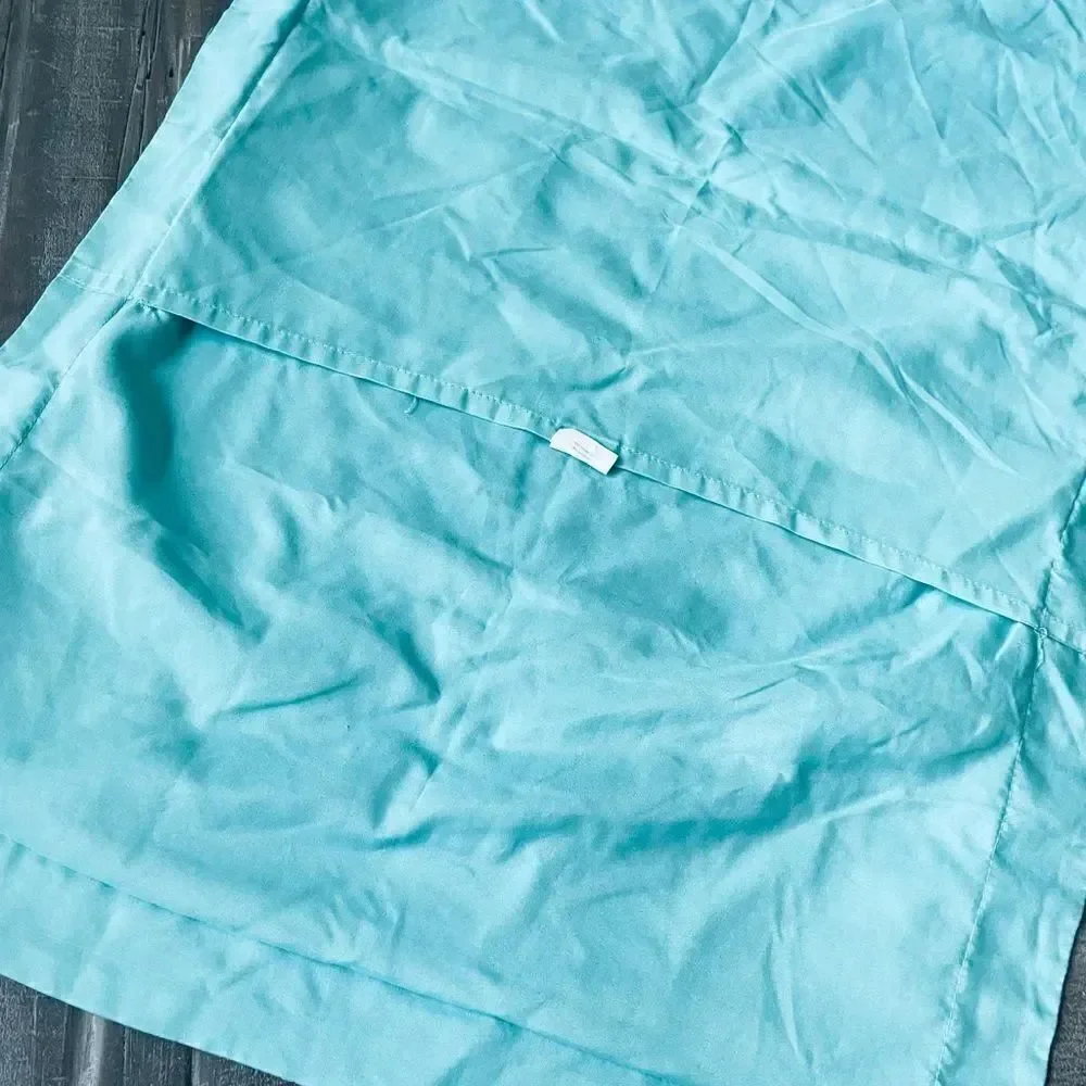 Paisley Turquoise Blue Pillowcase Sham
